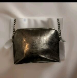 Michael Kors Metallic Gold Embossed Jet Set Crossbody- EUC